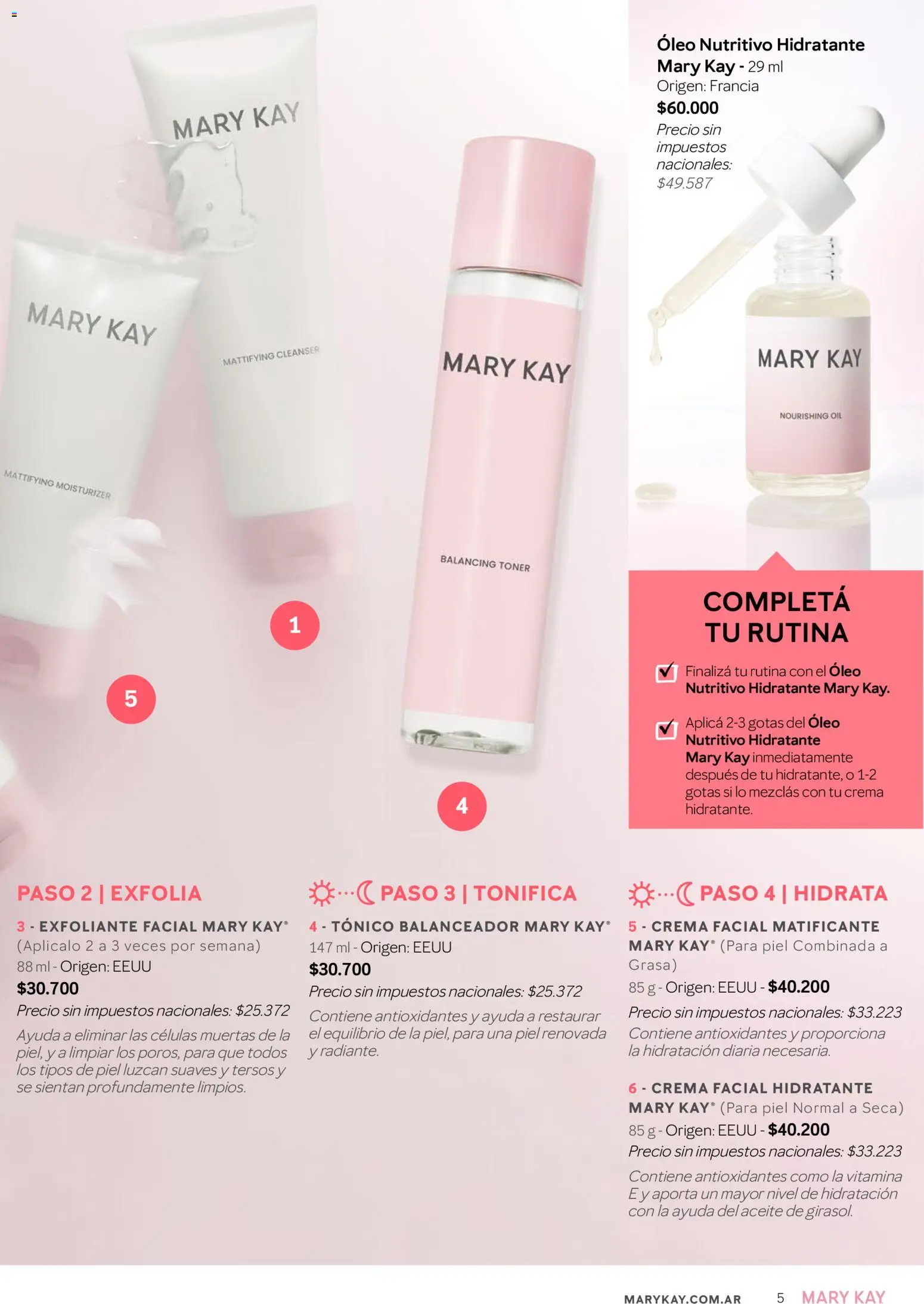 Vista previa del folleto de la tienda Mary Kay válido desde el 01/08/2026 