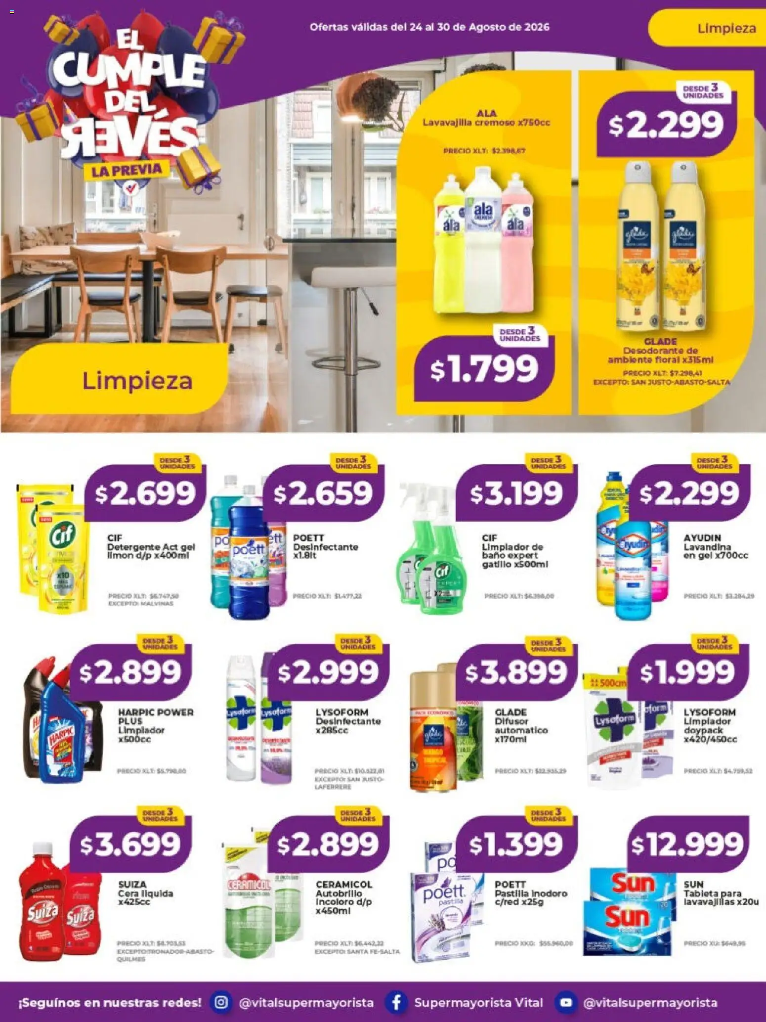 Vista previa del folleto de la tienda Vital válido desde el 24/08/2026 