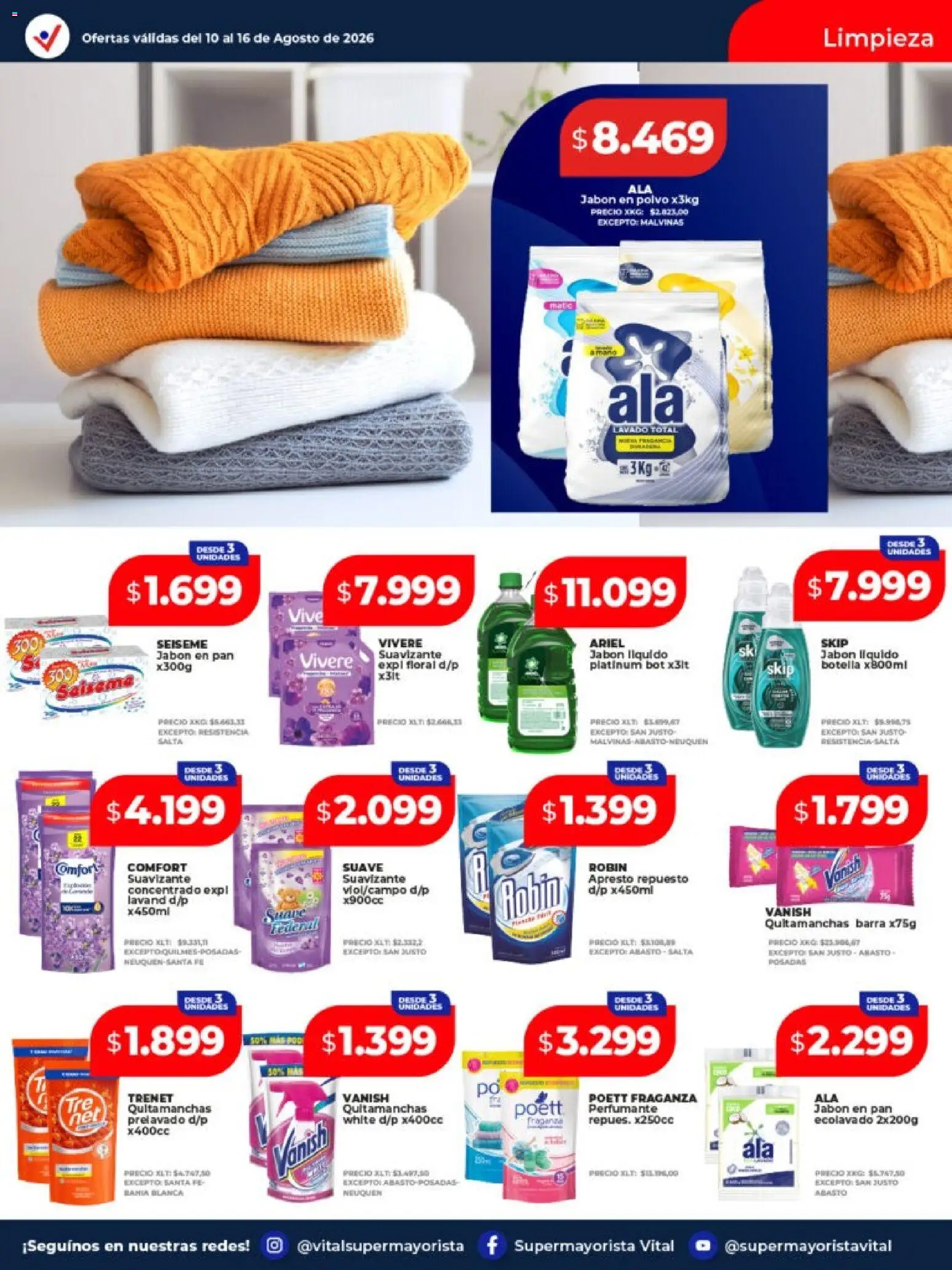 Vista previa del folleto de la tienda Vital válido desde el 10/08/2026 