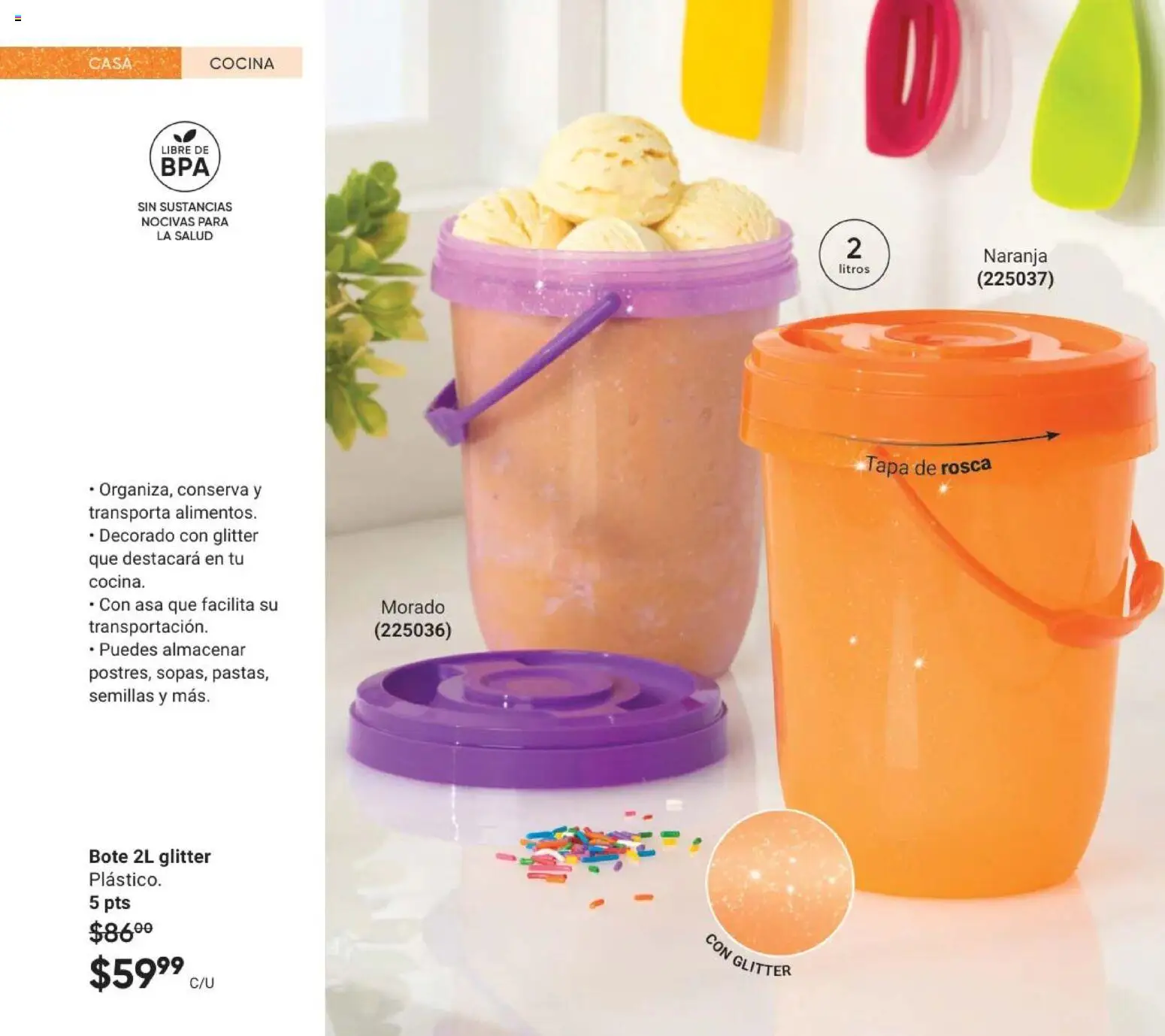 Vista previa las ofertas de la tienda AVON - AVON Casa & Estilo 8 2026 desde el 08/05/2026 - Cocina, Semillas, Glitter