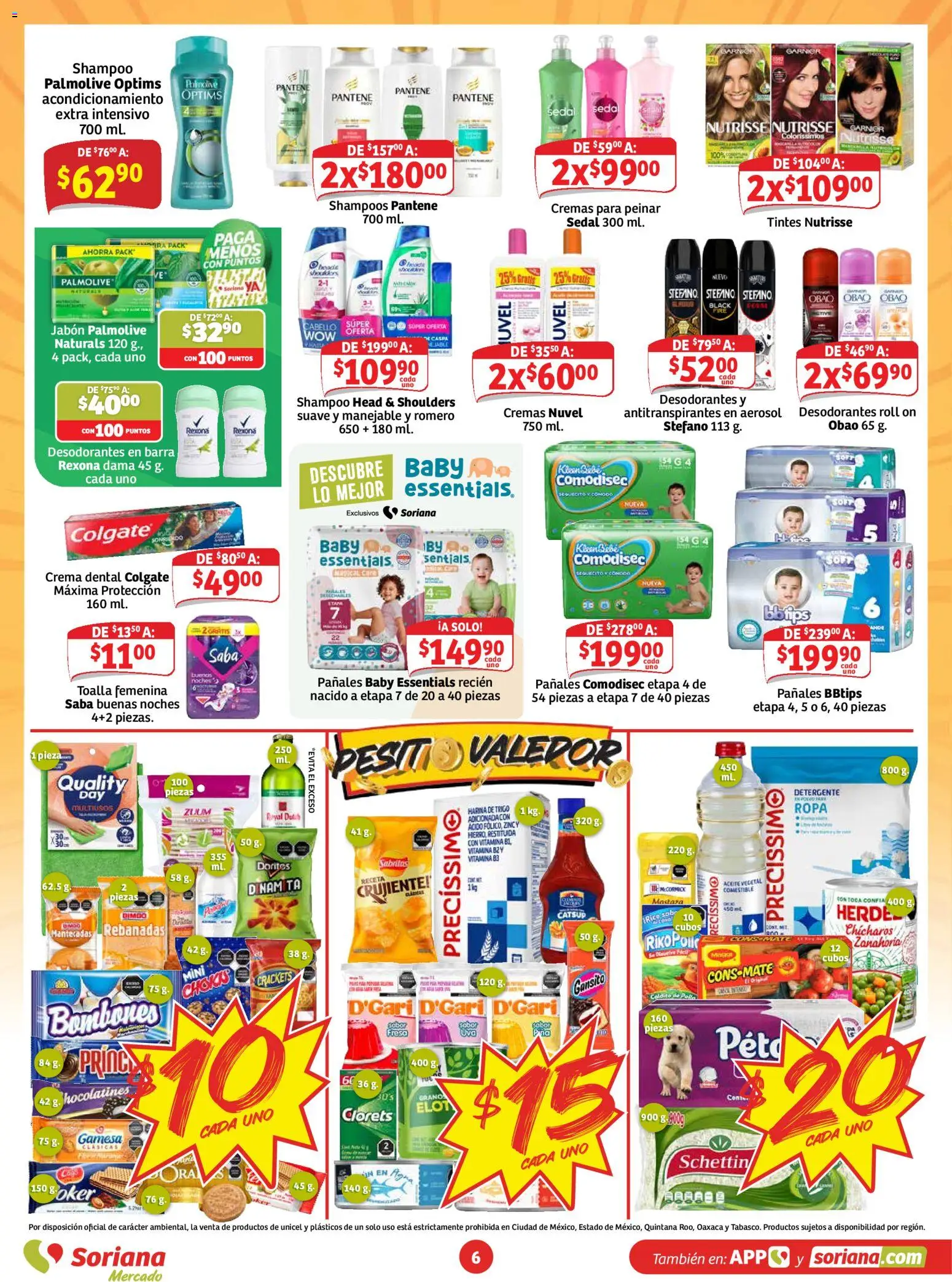 Vista previa las ofertas de la tienda Soriana - Soriana Ahorro constante y sonante Mercado Nacional desde el 04/09/2026 