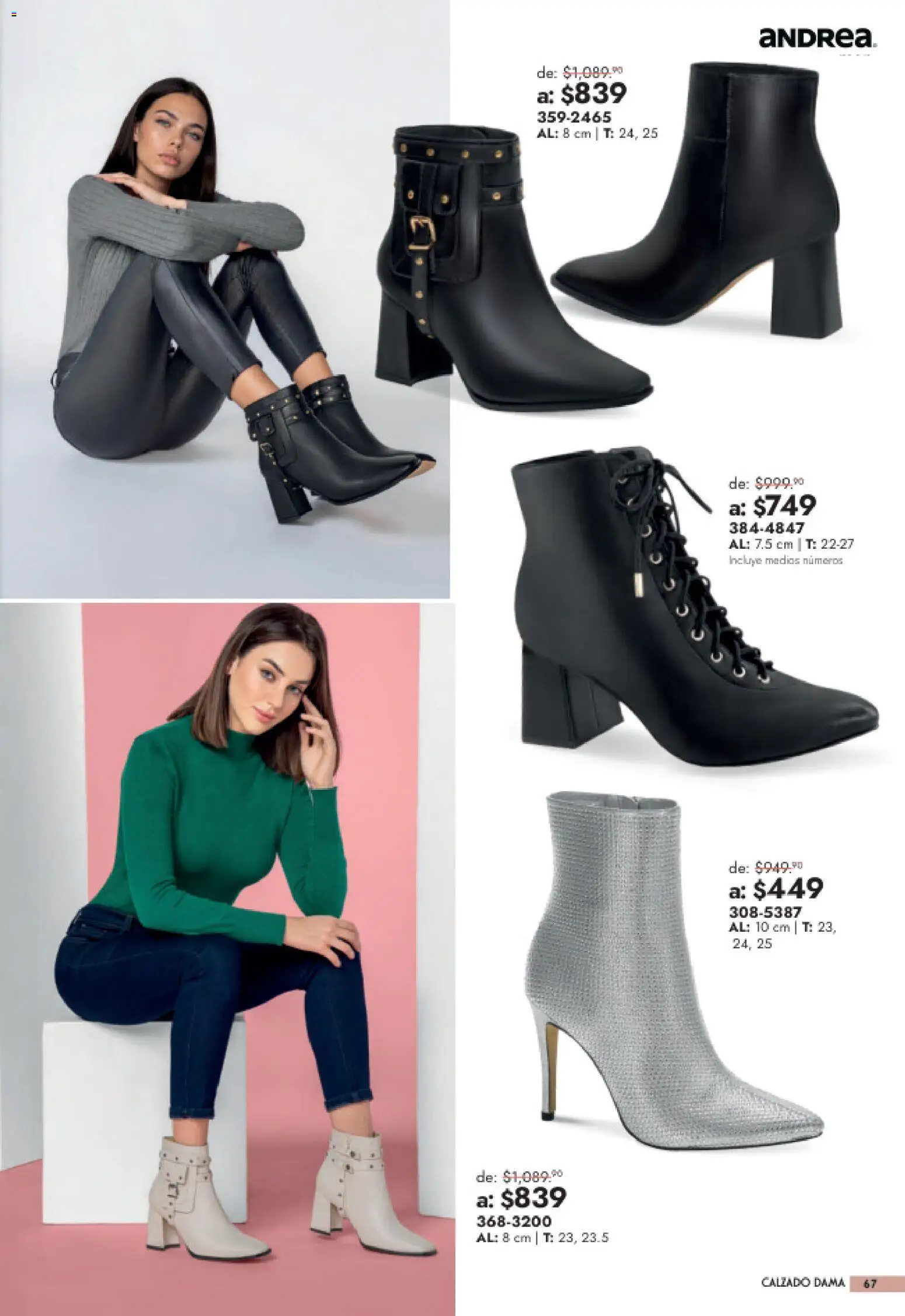 Vista previa las ofertas de la tienda Andrea - Andrea catálogo Outlet desde el 26/07/2026 
