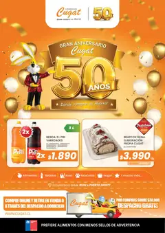 Folleto de la tienda Cugat válido desde el 31.07.2026 