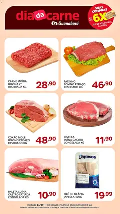 Pré-Visualização do folheto "Supermercado Guanabara - Ofertas da semana" da loja Supermercado Guanabara válido a partir de 24/09/2026