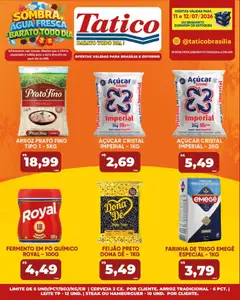 Pré-Visualização do folheto "Tatico ofertas Fim de Semana" da loja Tatico válido a partir de 11/07/2026