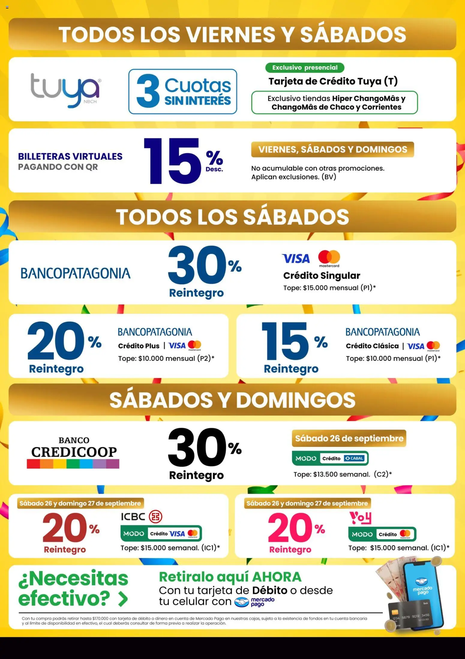 Vista previa del folleto de la tienda Changomas válido desde el 01/09/2026 