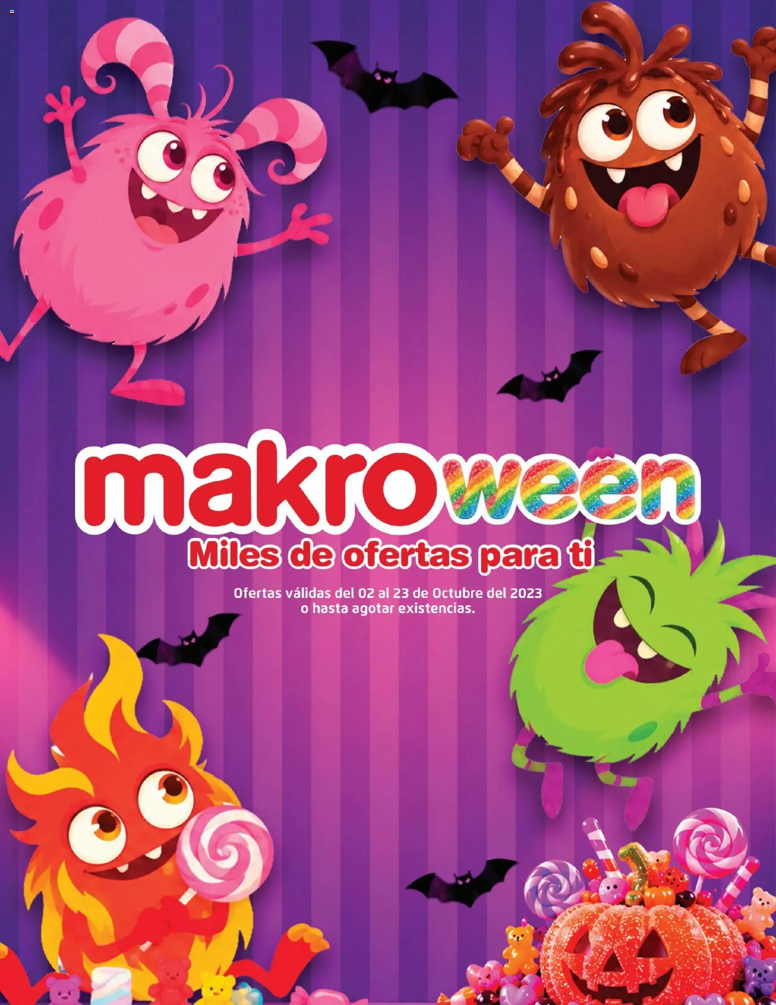  Vista previa del prospecto Makro catálogo Makroween del almacen Makro válida del 02/10/2026 al 23/10/2026