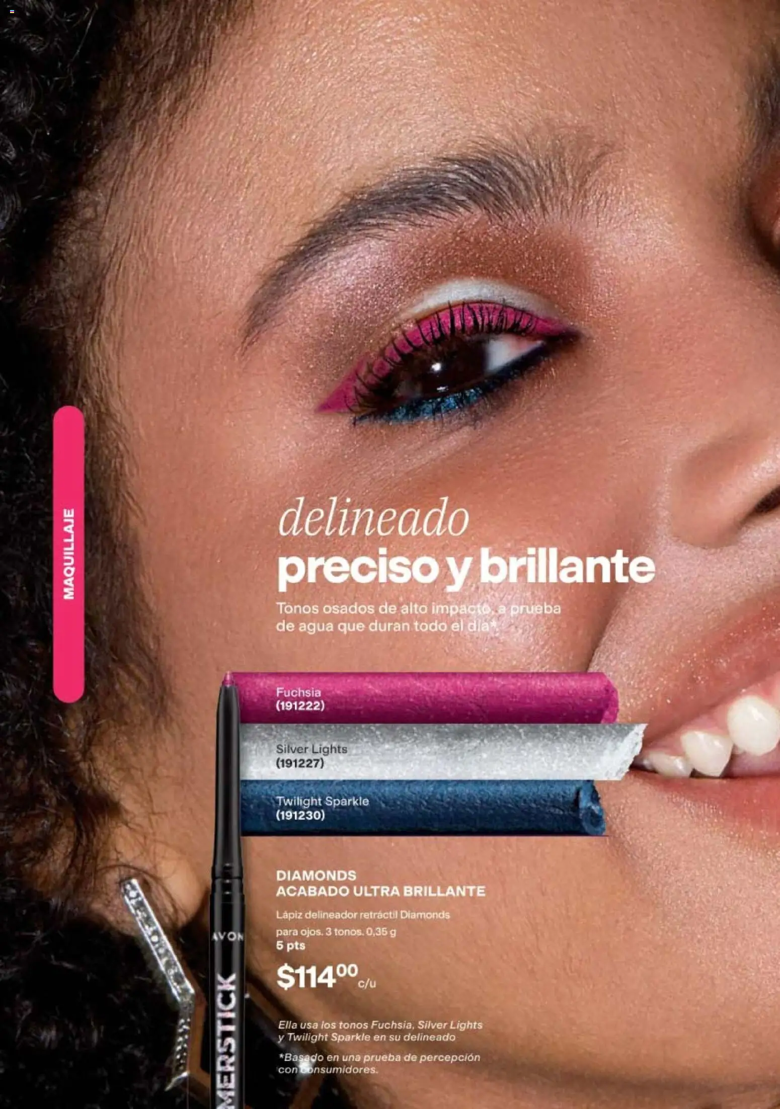 Vista previa las ofertas de la tienda AVON - AVON campaña 14 2026 desde el 11/09/2026 - Agua, Maquillaje, Delineador