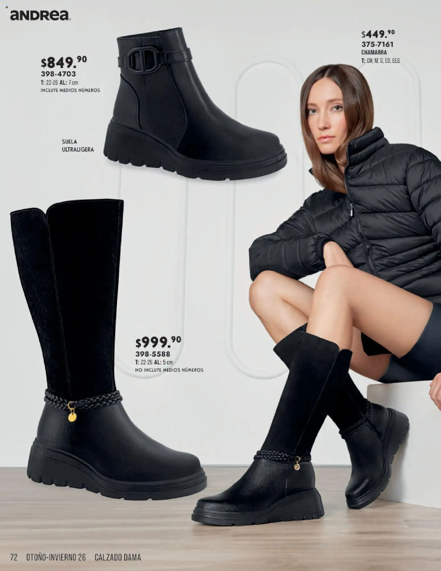 Vista previa las ofertas de la tienda Andrea - Andrea catálogo Otoño Invierno desde el 23/08/2026 