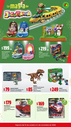 Vista previa las ofertas de la tienda Bodega Aurrerá - Bodega Aurrerá folleto La magia de Juguetirama desde el 14/10/2026 