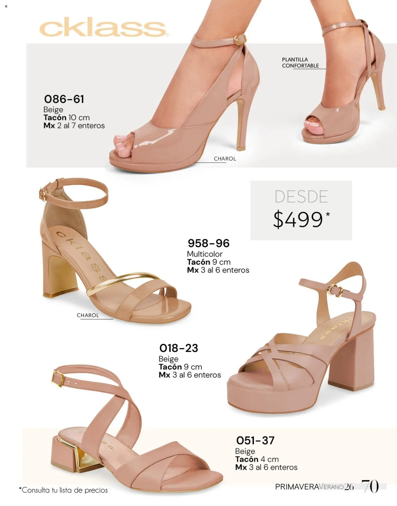 Vista previa las ofertas de la tienda Cklass - Catálogo Dama Calzado desde el 02/01/2026 