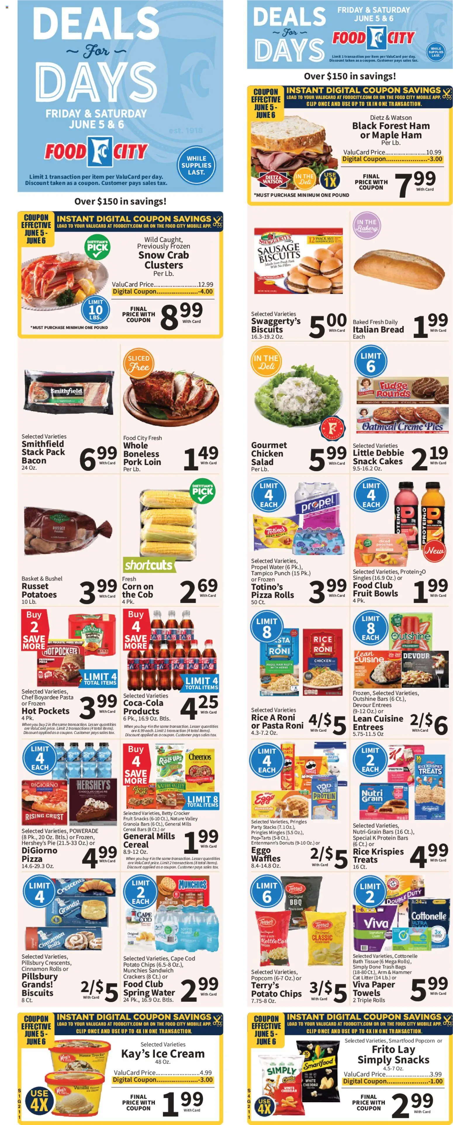 Ad Preview of Food City Food City Weekly Ad from 06/03/2026