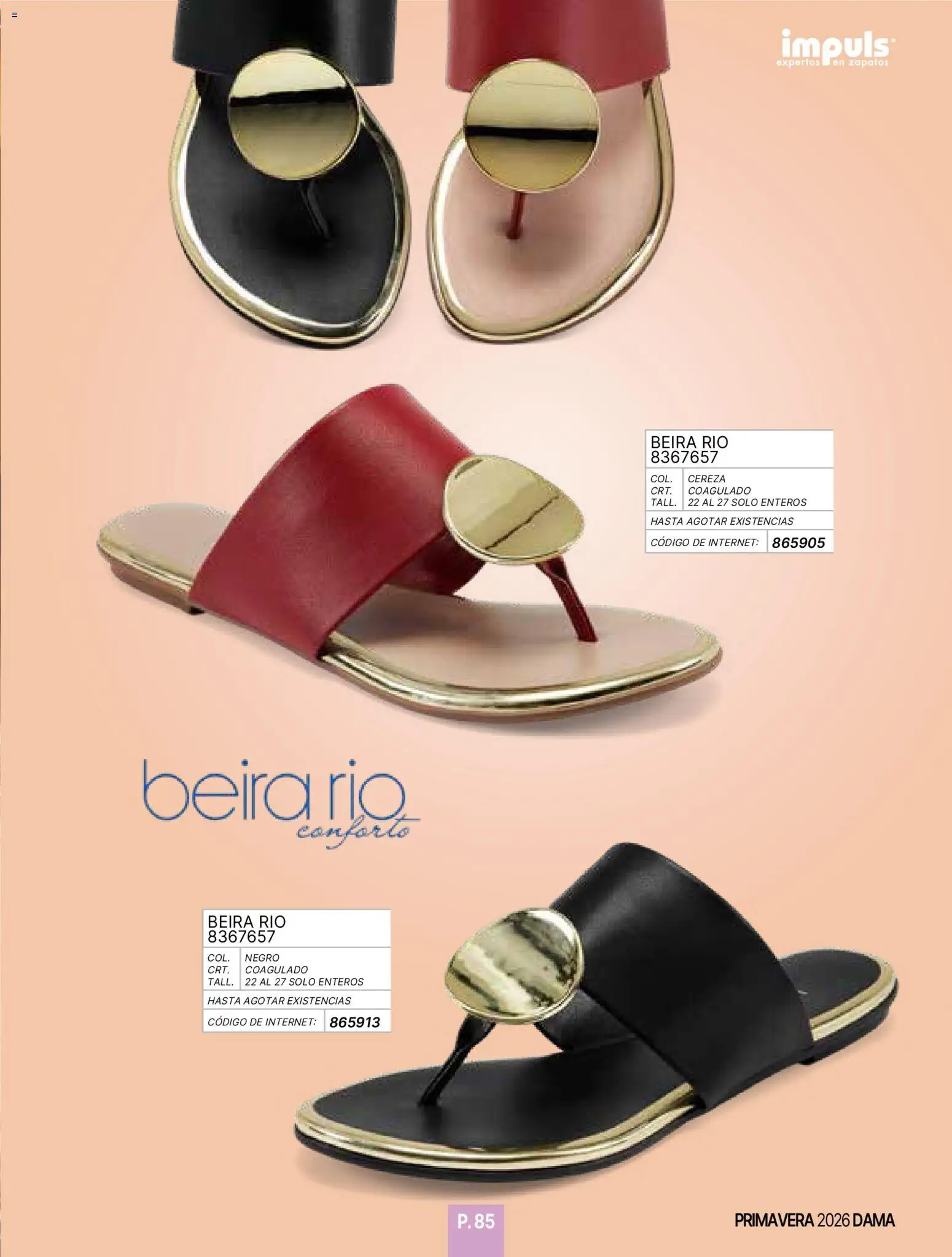 Vista previa las ofertas de la tienda Impuls - Catálogo Primavera desde el 01/01/2026 - Zapatos
