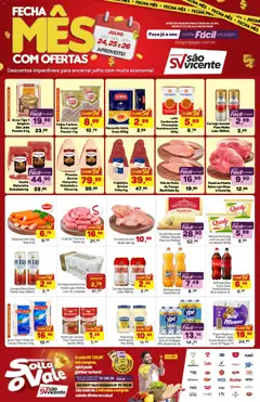 Pré-Visualização do folheto "Supermercados São Vicente - Ofertas da semana" da loja Supermercados São Vicente válido a partir de 24/07/2026