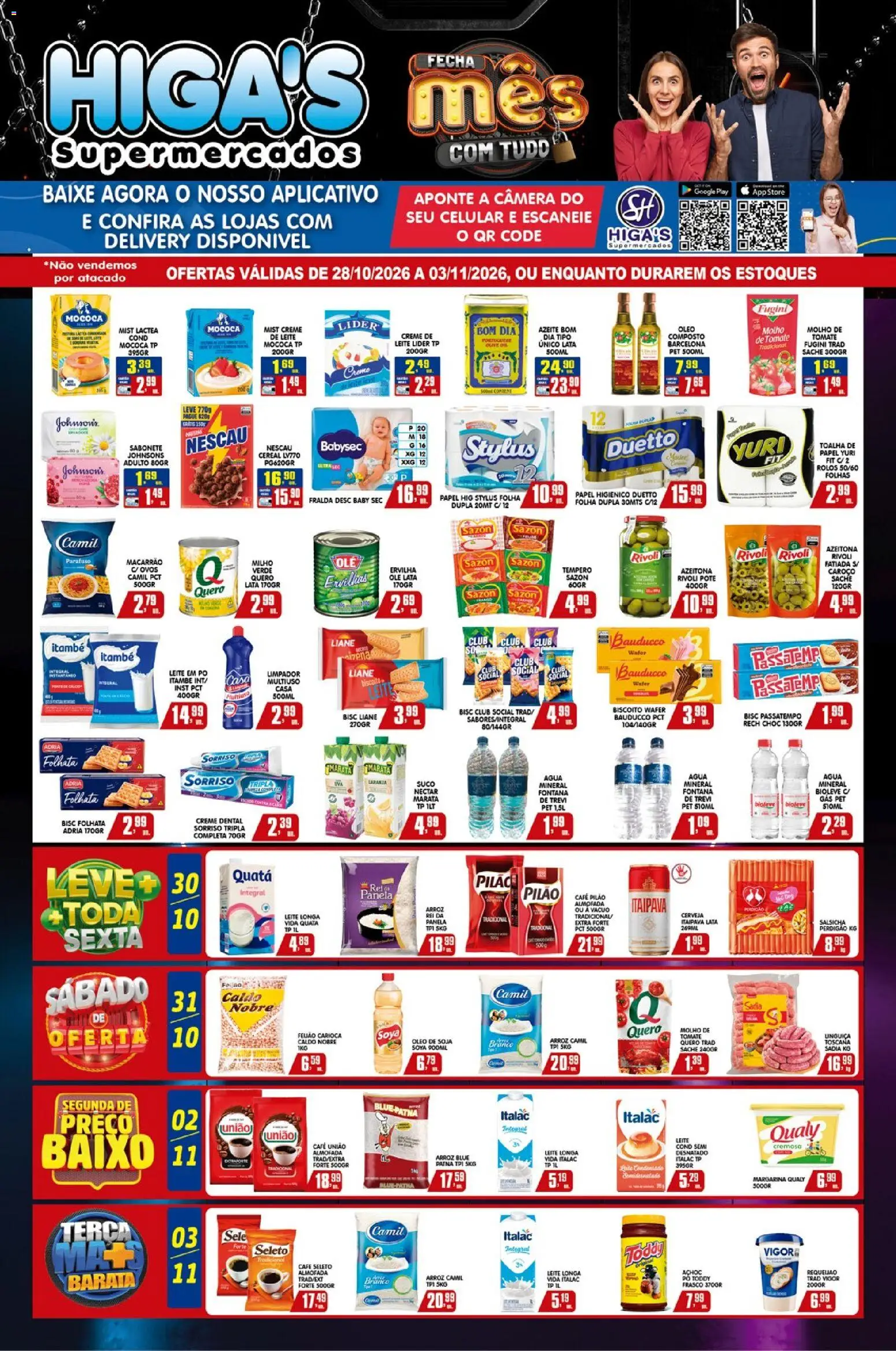 Ofertas Higa's Supermercado até 03/11/2026. - Página 1