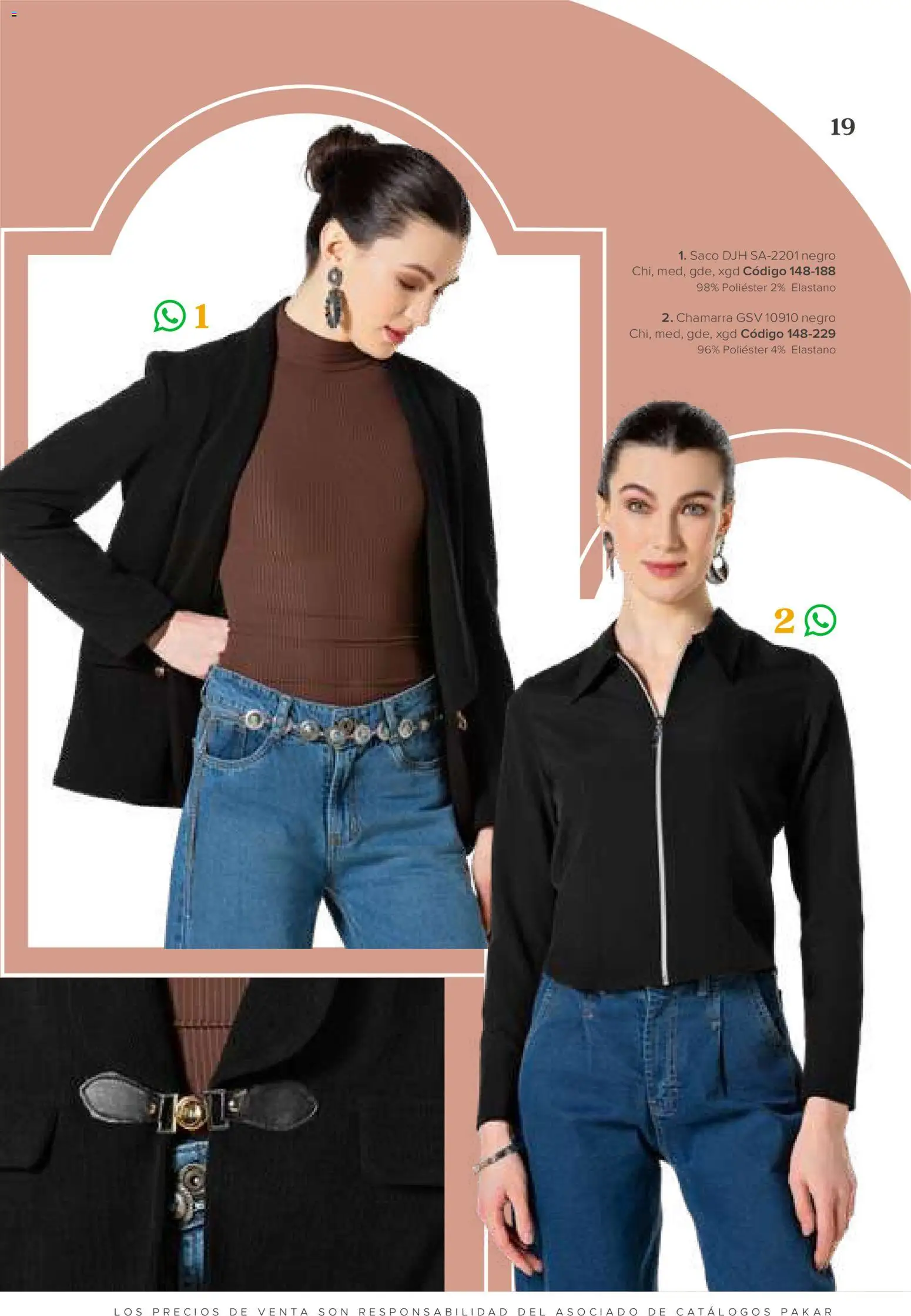 Vista previa las ofertas de la tienda SC Pakar - SC Pakar catálogo Ropa desde el 31/07/2026 - Chamarra