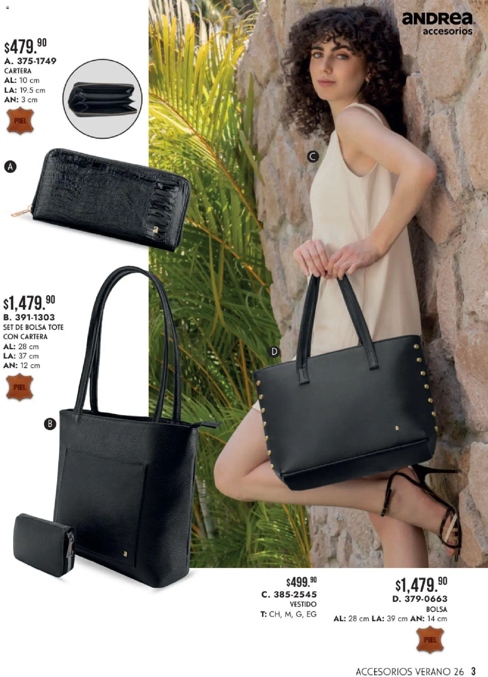 Vista previa las ofertas de la tienda Andrea - Andrea catálogo Accesorios para todos desde el 24/05/2026 