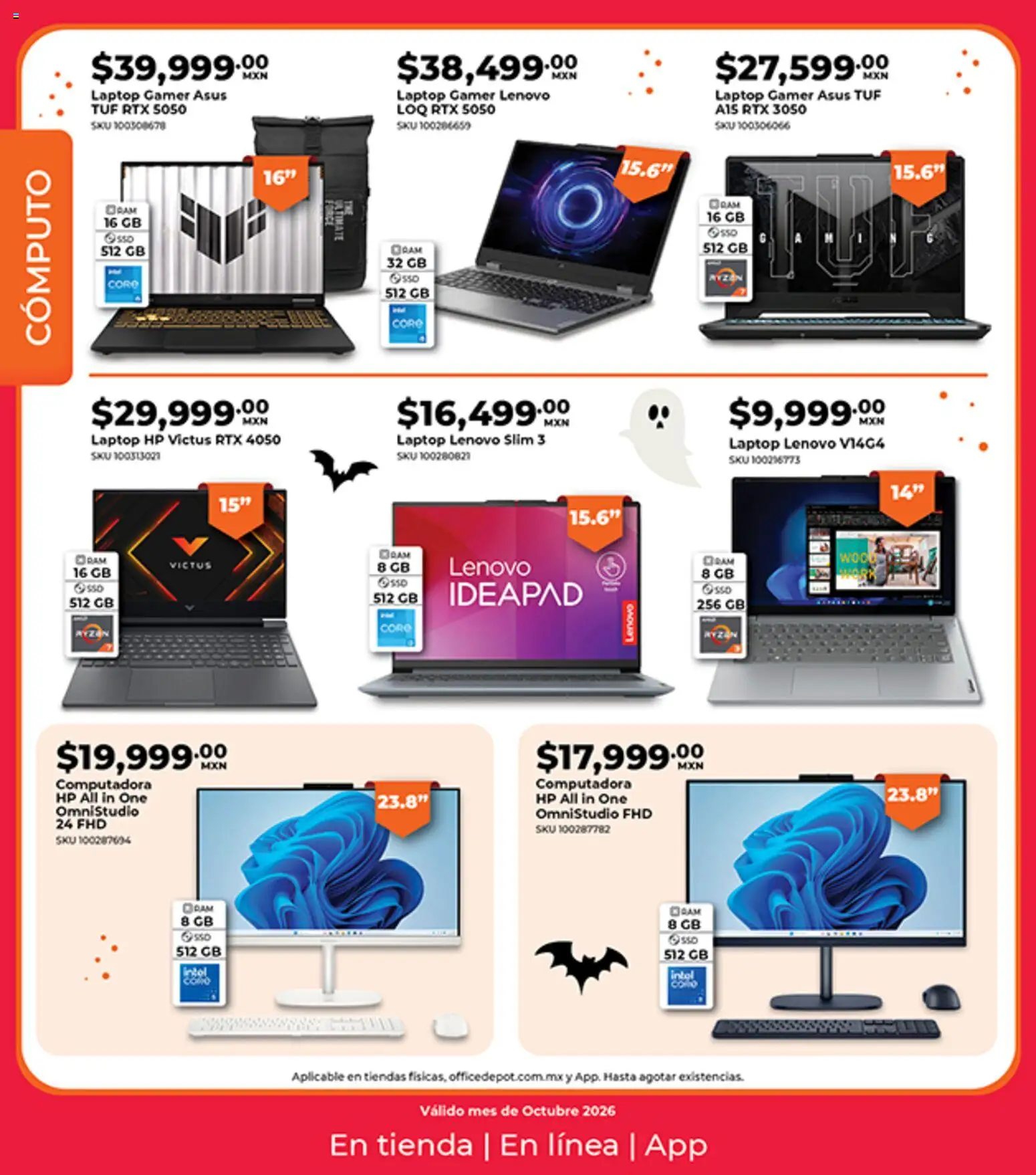 Vista previa las ofertas de la tienda Office Depot - Office Depot catálogo desde el 01/10/2026 