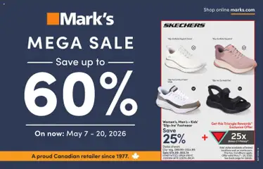 Preview of leaflet Mark's weekly flyer / circulaire from shop Mark's is valid from May 07, 2026