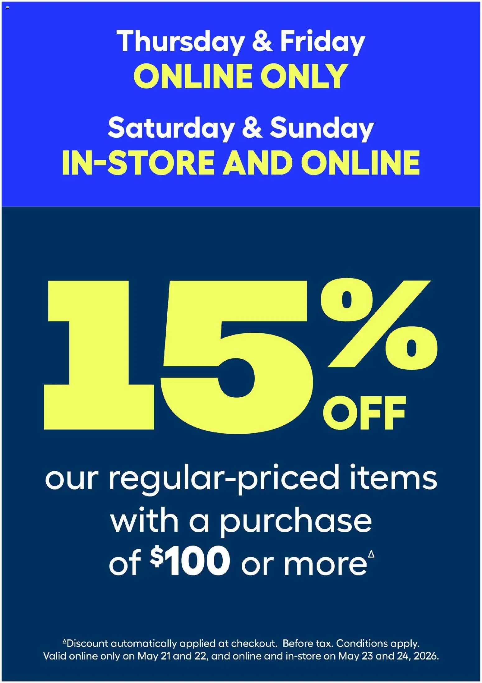 Preview of leaflet Rona weekly flyer from shop Rona is valid from May 21, 2026
