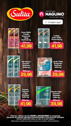Pré-Visualização do folheto "Nagumo ofertas Sulita" da loja Nagumo válido a partir de 03/09/2026