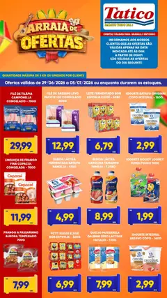 Pré-Visualização do folheto "Tatico - Ofertas da semana" da loja Tatico válido a partir de 29/06/2026