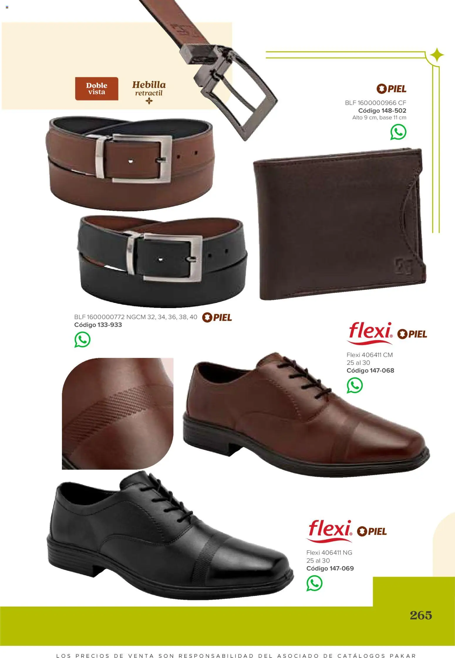 Vista previa las ofertas de la tienda SC Pakar - SC Pakar catálogo Hombre desde el 31/07/2026 - Hebilla