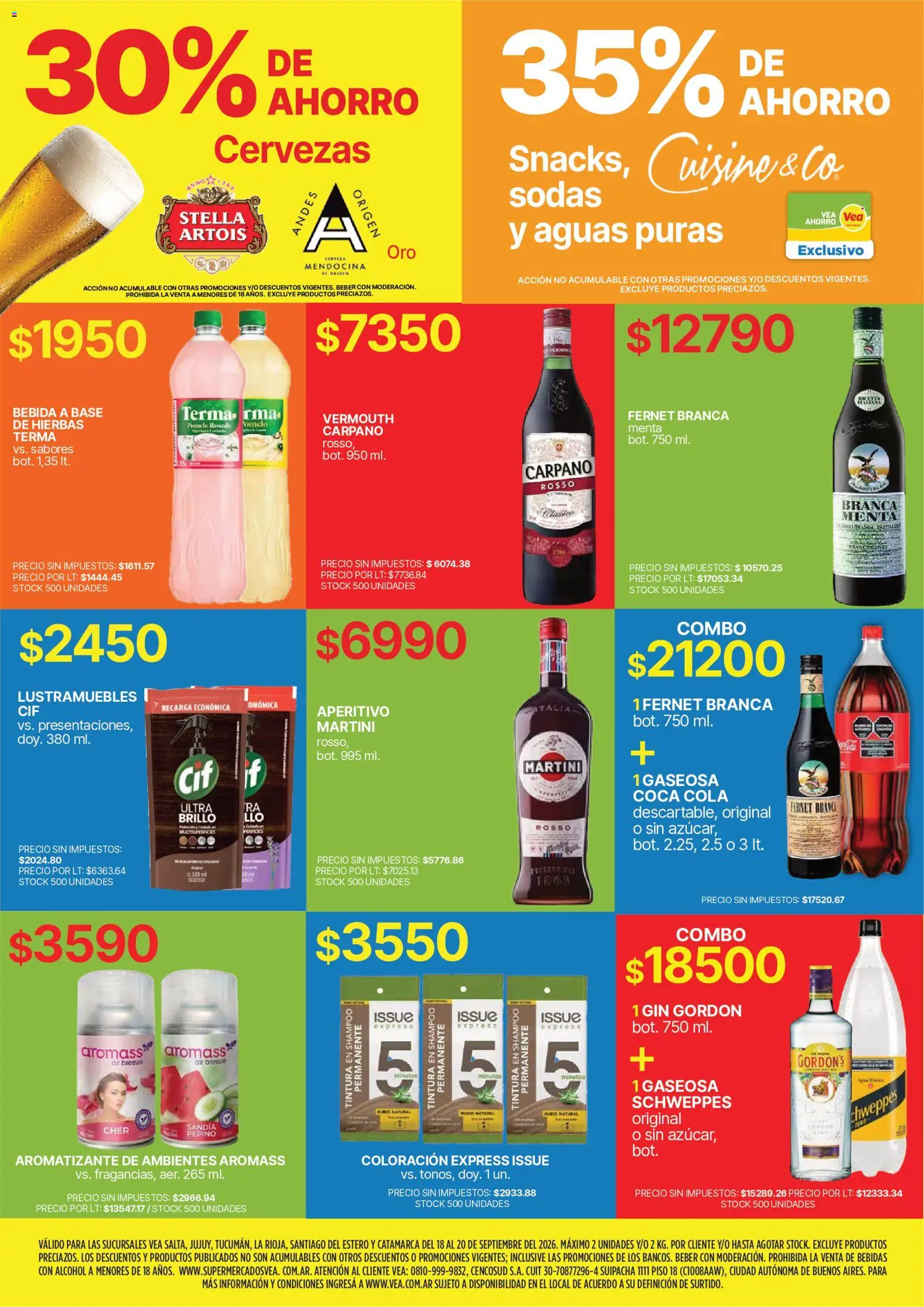 Vista previa del folleto de la tienda Vea válido desde el 18/09/2026 
