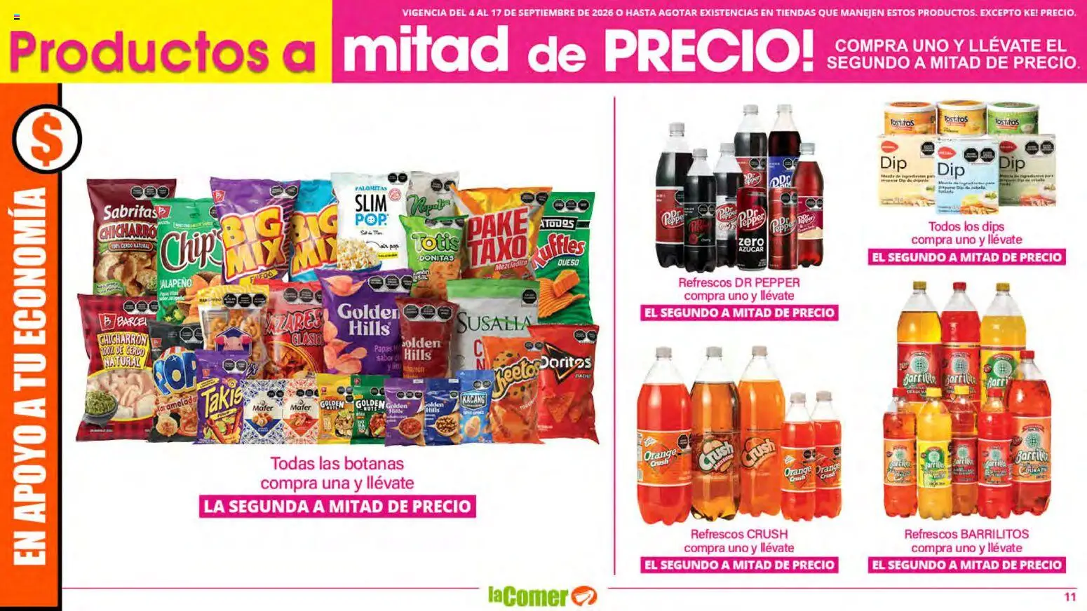 Vista previa las ofertas de la tienda La Comer - La Comer folleto desde el 04/09/2026 