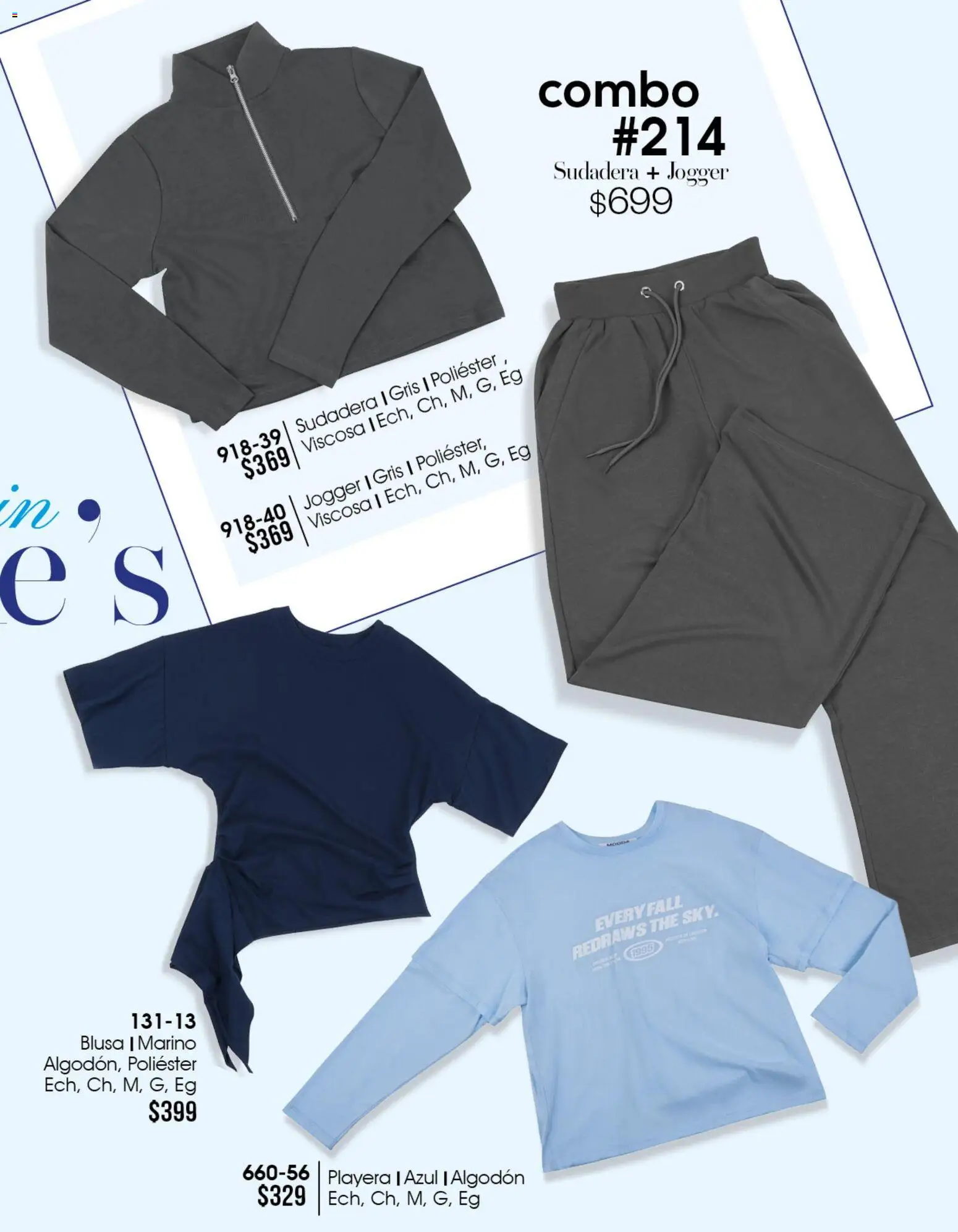 Vista previa las ofertas de la tienda Cklass - Cklass catálogo Mooda Invierno desde el 11/09/2026 