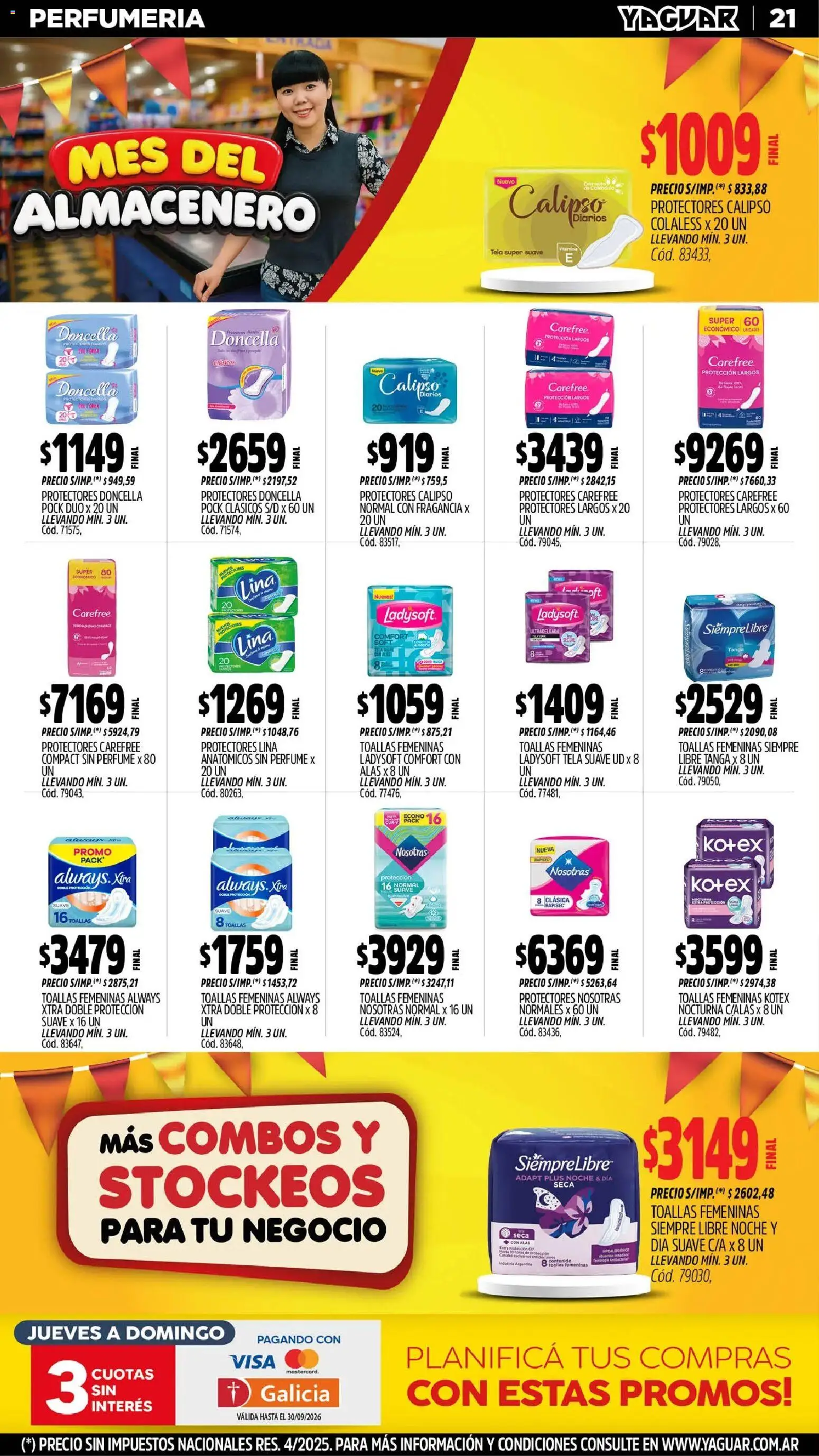 Vista previa del folleto de la tienda Yaguar válido desde el 31/08/2026 