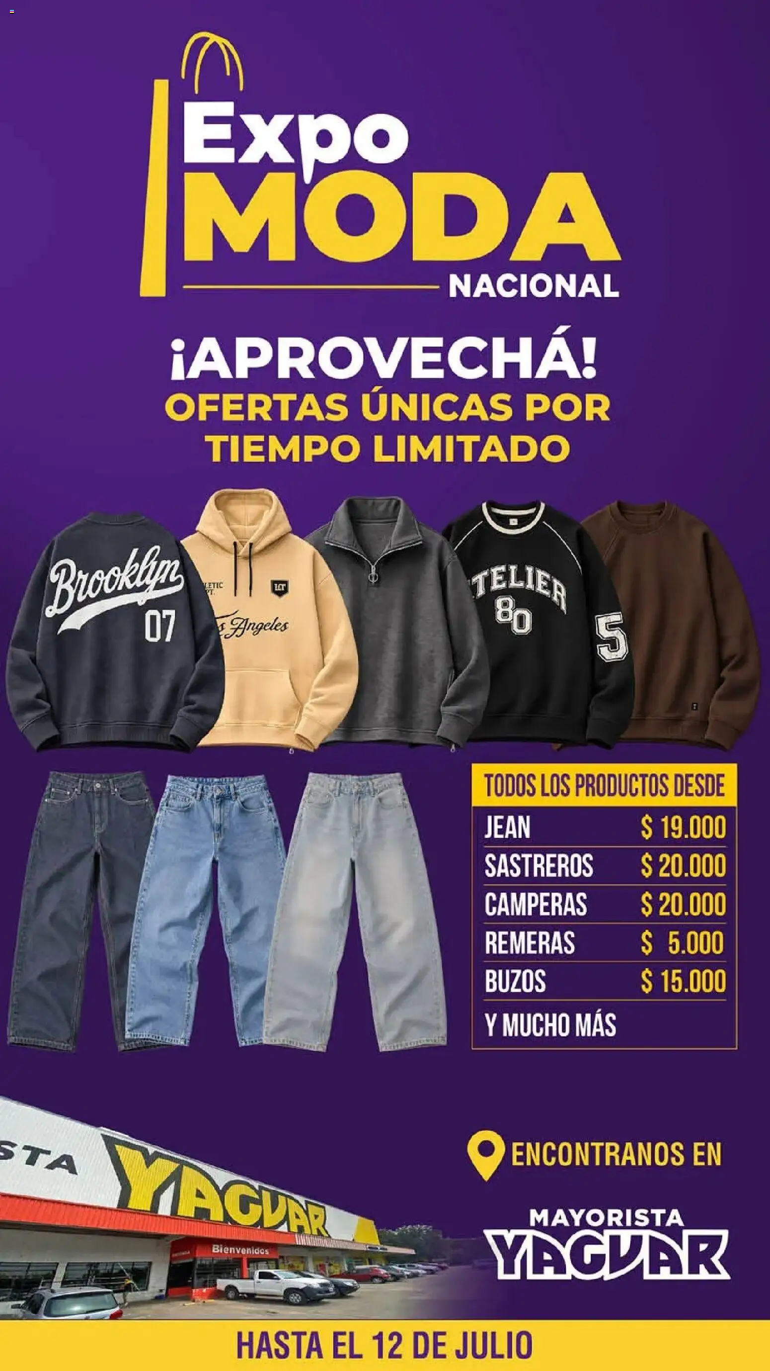 Vista previa del folleto de la tienda Yaguar válido desde el 06/07/2026 