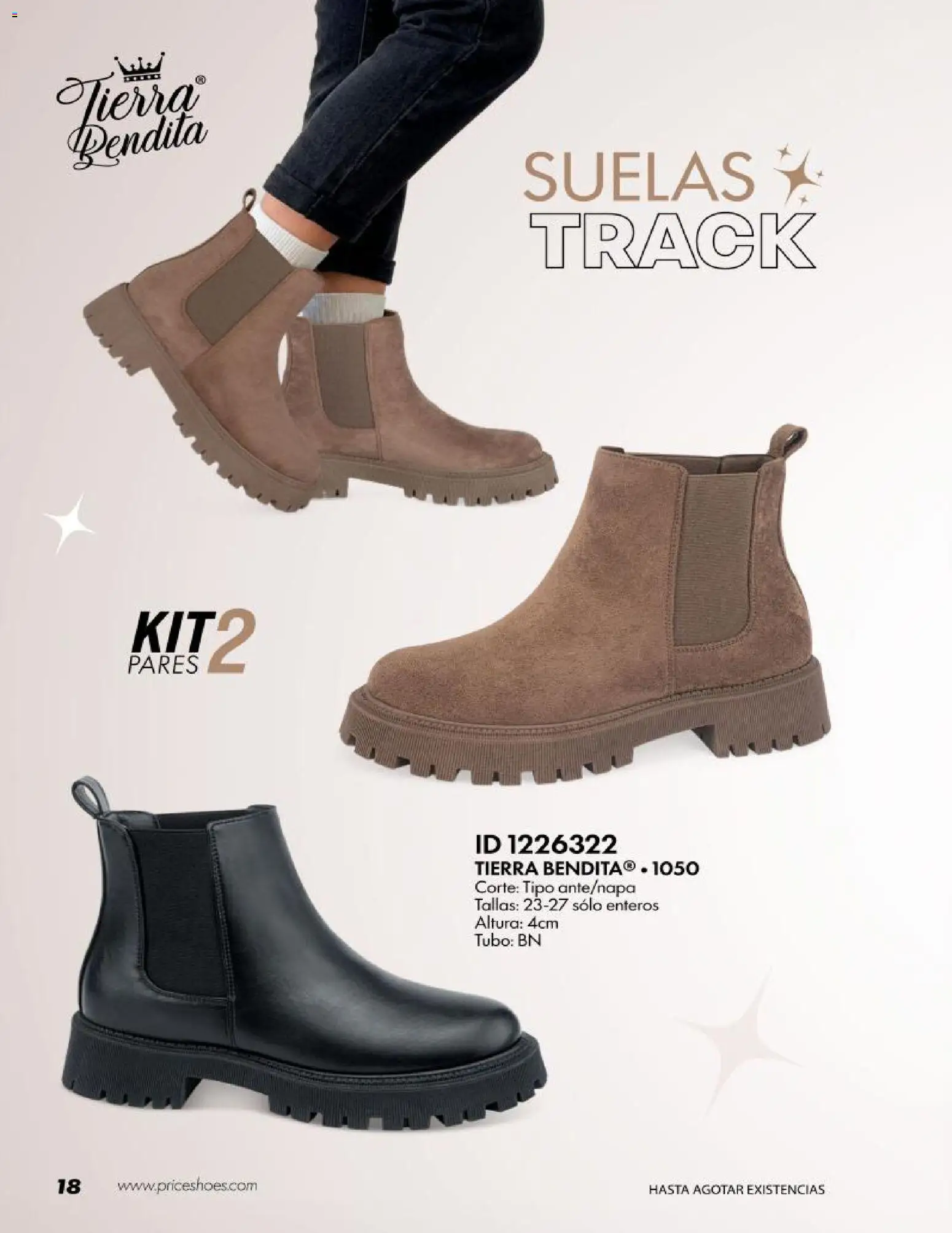 Vista previa las ofertas de la tienda Price Shoes - Price Shoes catálogo Kit´s desde el 20/10/2026 
