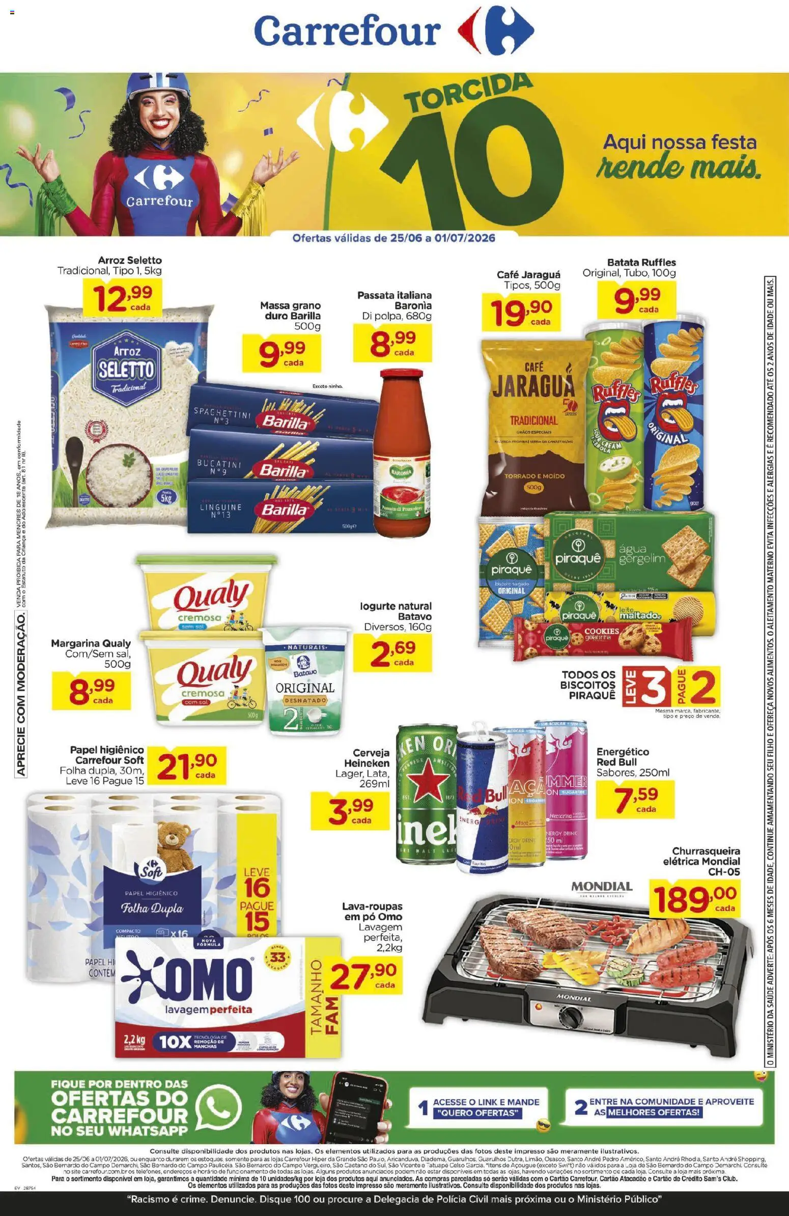 Pré-Visualização do folheto "Carrefour ofertas Semanal" da loja Carrefour válido a partir de 25/06/2026