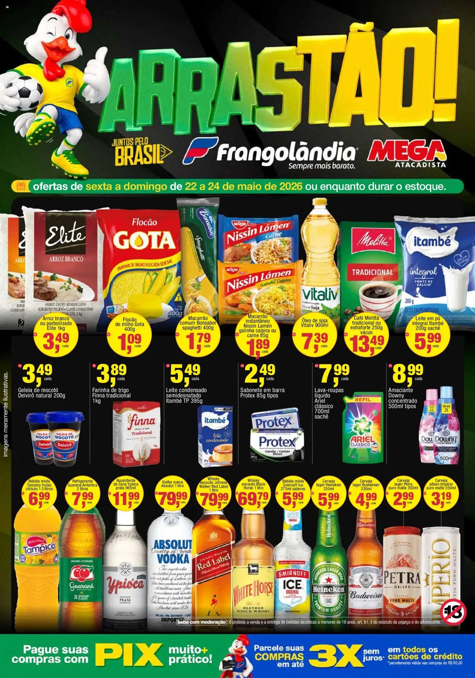 Pré-Visualização do folheto "Frangolândia - Ofertas da semana" da loja Frangolândia válido a partir de 22/05/2026