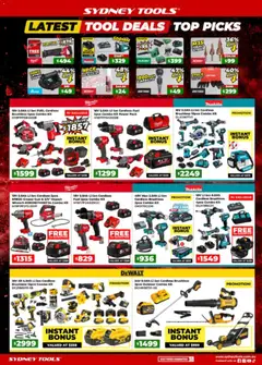 Preview of catalogue Sydney Tools catalogue from shop Sydney Tools valid 28/07/2026