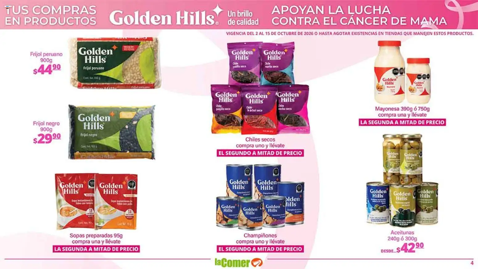 Vista previa las ofertas de la tienda La Comer - La Comer folleto es la tienda rosa desde el 02/10/2026 