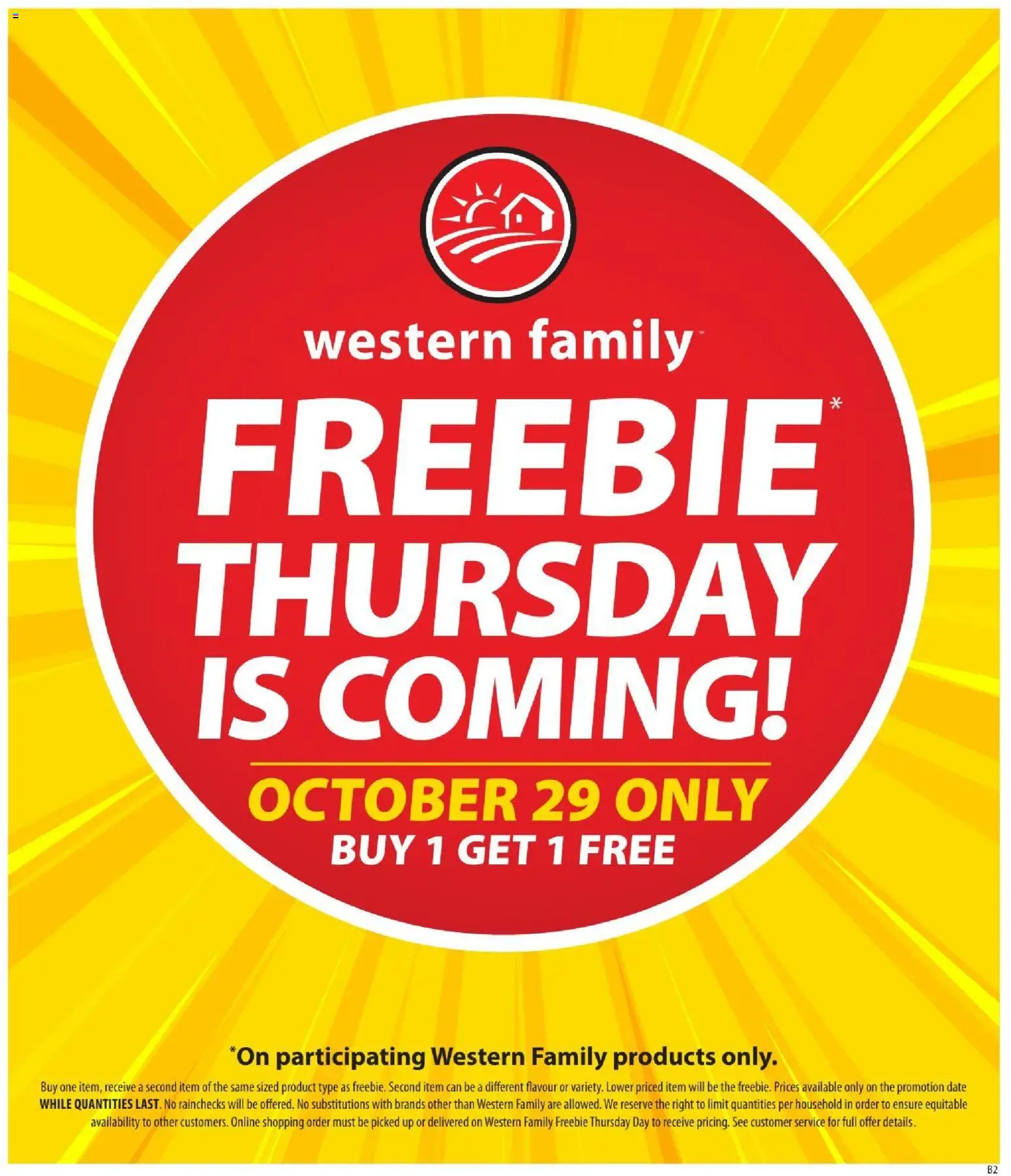 Save on foods Victoria Flyer from Oct 22, 2026