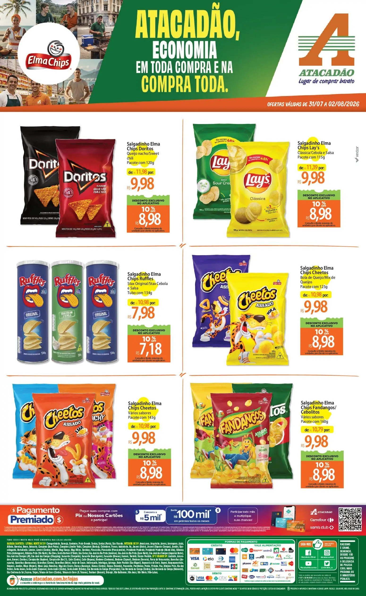 Pré-Visualização do folheto "Atacadão ofertas - SP" da loja Atacadão válido a partir de 31/07/2026