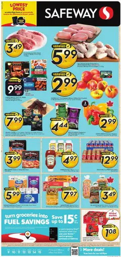 Preview of leaflet Safeway weekly flyer / circulaire from shop Safeway is valid from Jul 09, 2026