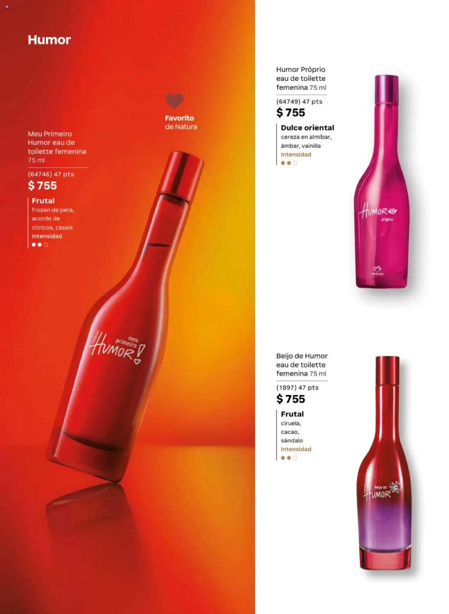 Vista previa las ofertas de la tienda Natura - Natura campaña 6 2026 desde el 02/04/2026 - Dulce, Vainilla, Eau de toilette