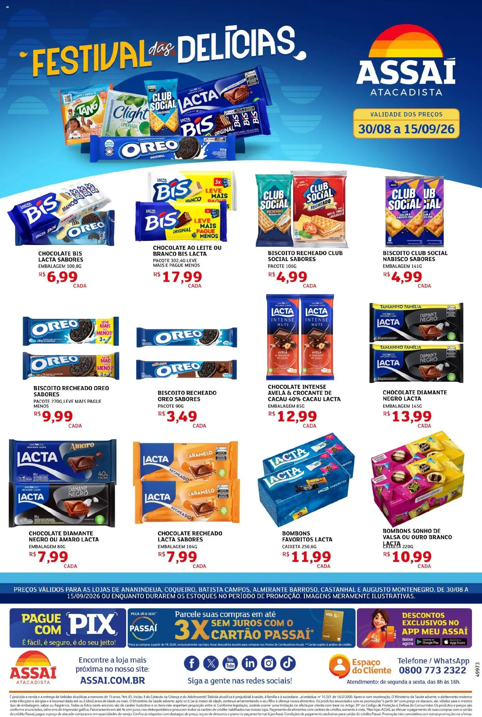 Pré-Visualização do folheto "Assaí Atacadista ofertas - PA" da loja Assaí Atacadista válido a partir de 01/09/2026