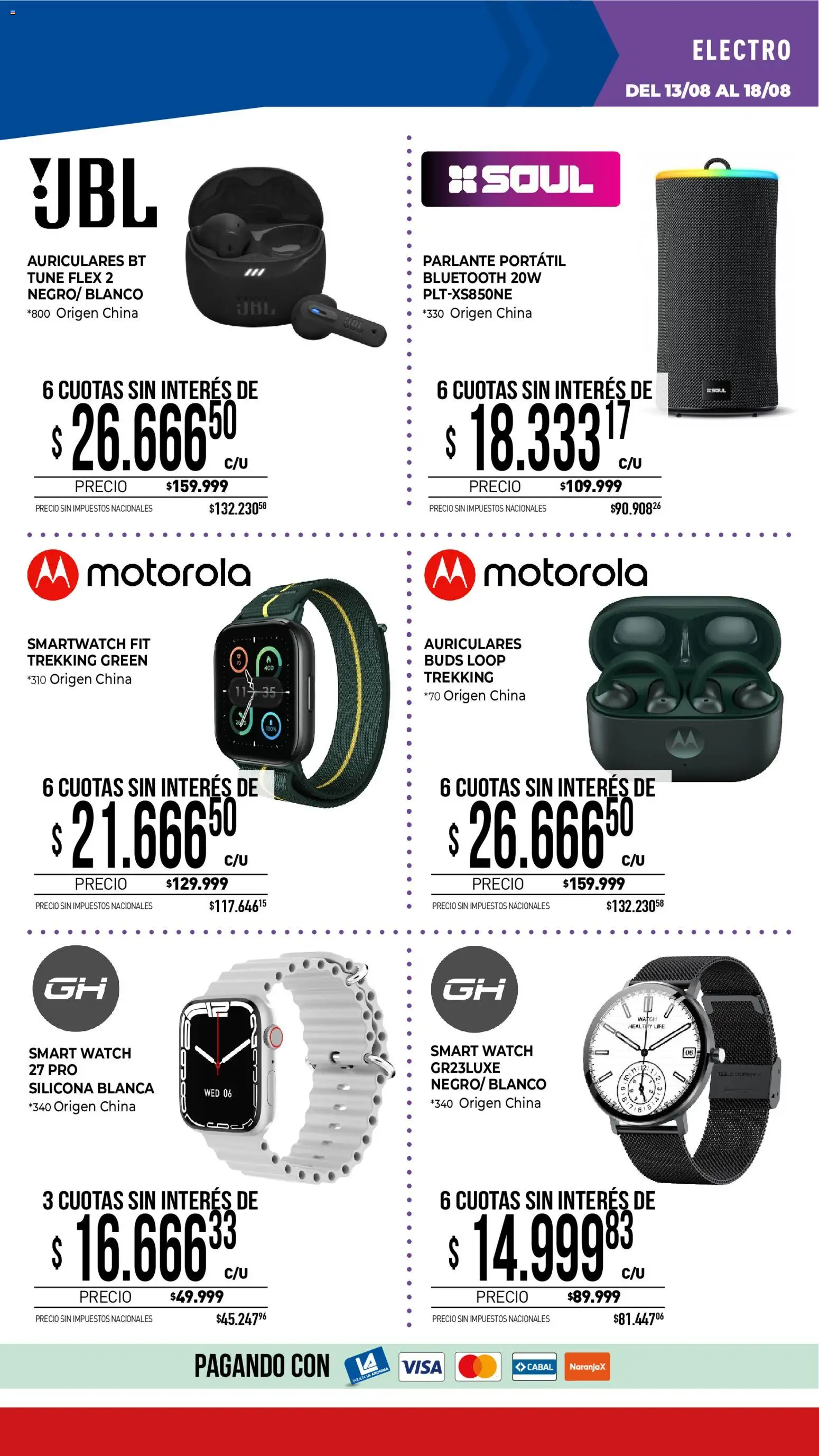Vista previa del folleto de la tienda La Anonima válido desde el 13/08/2026 