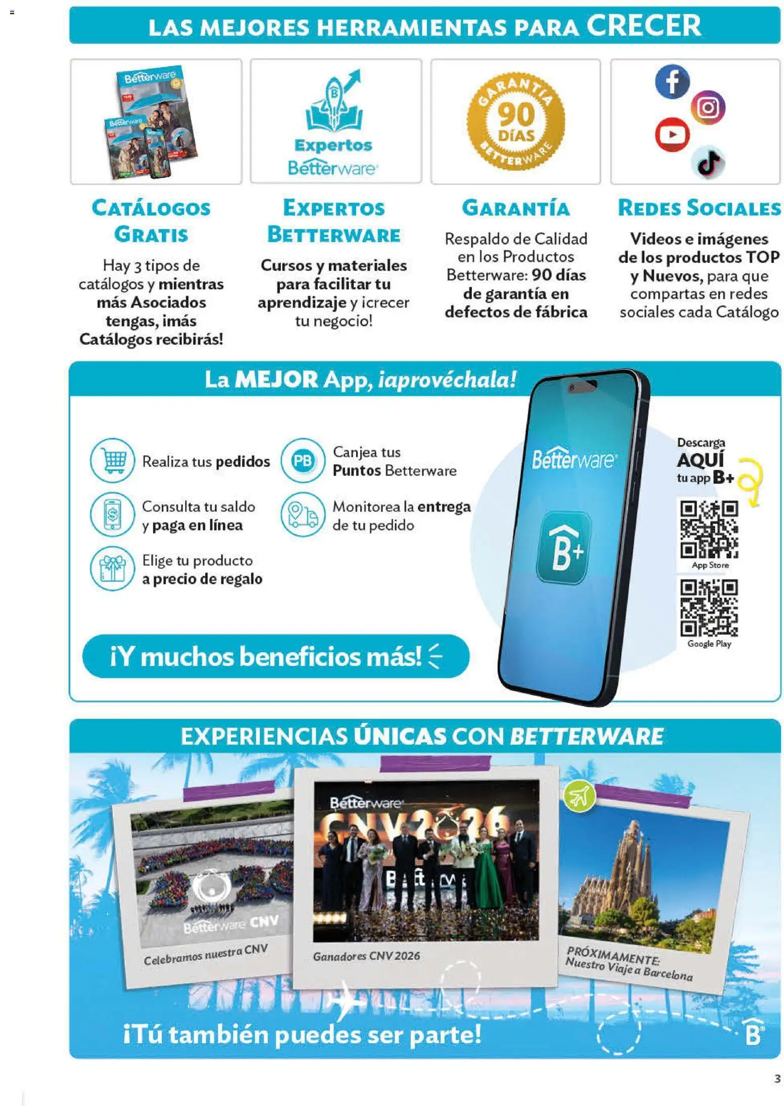 Vista previa las ofertas de la tienda Betterware - Betterware catálogo Oportunidades desde el 29/06/2026 