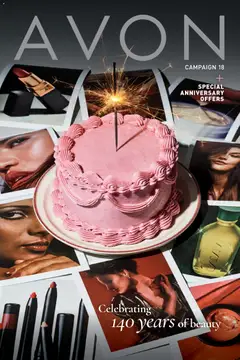 Un aperçu du dépliant Avon Brochure Campaign du magasin Avon est valide à partir 27 août 2026