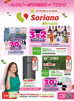 Vista previa las ofertas de la tienda Soriana - Soriana Apoyamos con todo Mercado Nacional desde el 30/04/2026 