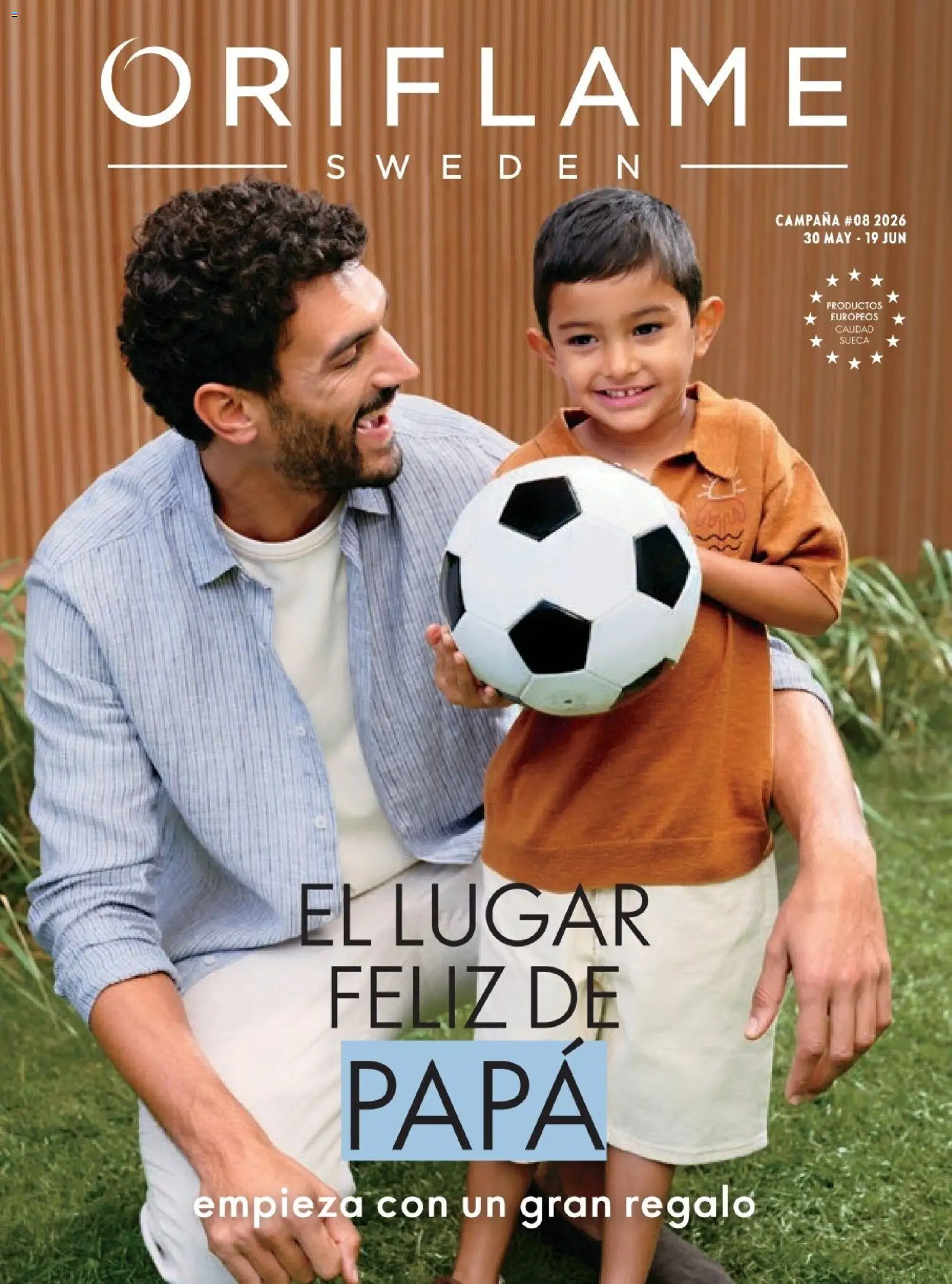 Vista previa las ofertas de la tienda Oriflame - Oriflame campaña 8 2026 desde el 30/05/2026 - Papa, Campana