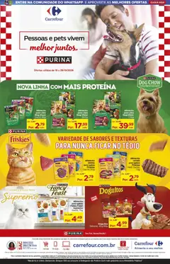 Pré-Visualização do folheto "Carrefour ofertas Pet" da loja Carrefour válido a partir de 15/10/2026