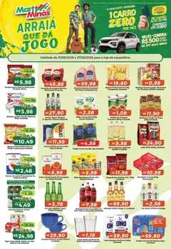 Pré-Visualização do folheto "Mart Minas ofertas" da loja Mart Minas válido a partir de 21/05/2026