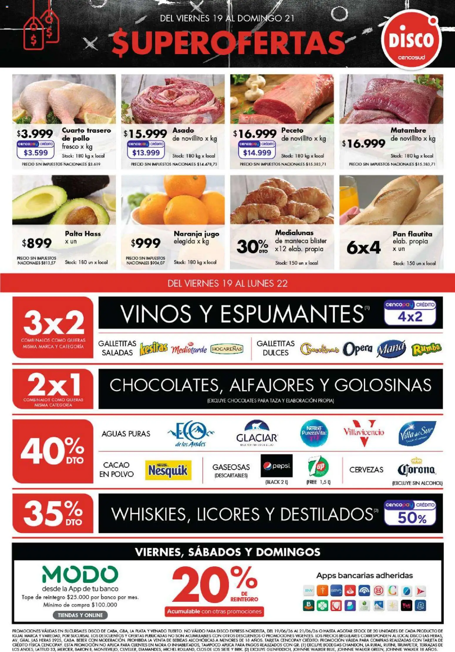 Vista previa del folleto de la tienda Disco válido desde el 19/06/2026 
